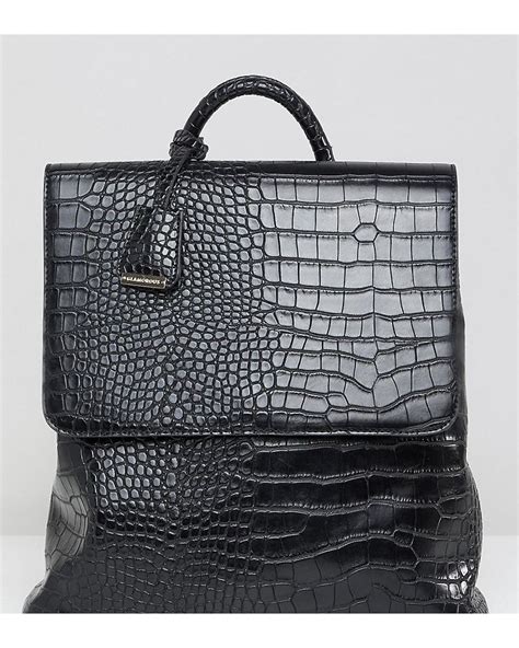 sac à dos imitation croco homme